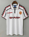 Retro Jersey Manchester United 1998/99 Special Commemorative White