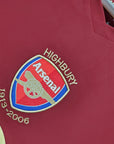Retro Jersey Arsenal 2005/2006 Home