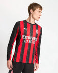 Jersey AC Milan Long Sleeve 2025/26 Home – Fan Version