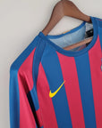 Long Sleeve Jersey Barcelona 2005/06 Nike – Grená