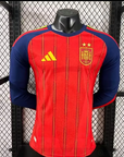Spain 2026 World Cup Home Long Sleeve Jersey – 2 Stars