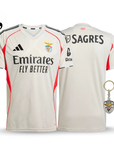 Benfica 2025/26 Beige Away Jersey