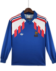 Long Sleeve Jersey France 1988/90 Adidas – Blue