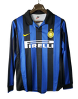 Long Sleeve Jersey Inter Milan Home 1998 Nike – Blue