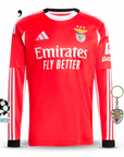 Benfica 2025/26 Long Sleeve Home Jersey