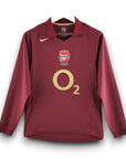 Retro Jersey Arsenal 2005/06 Home Long Sleeve