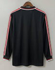 Retro Jersey Manchester United 1998/99 Long Sleeve Special Black