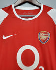 Retro Jersey Arsenal 2002/04 Home