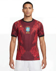 Jersey Brazil Vermelha 2026/27 Fan Version Nike Jordan