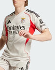 Benfica 2025/26 Beige Away Jersey