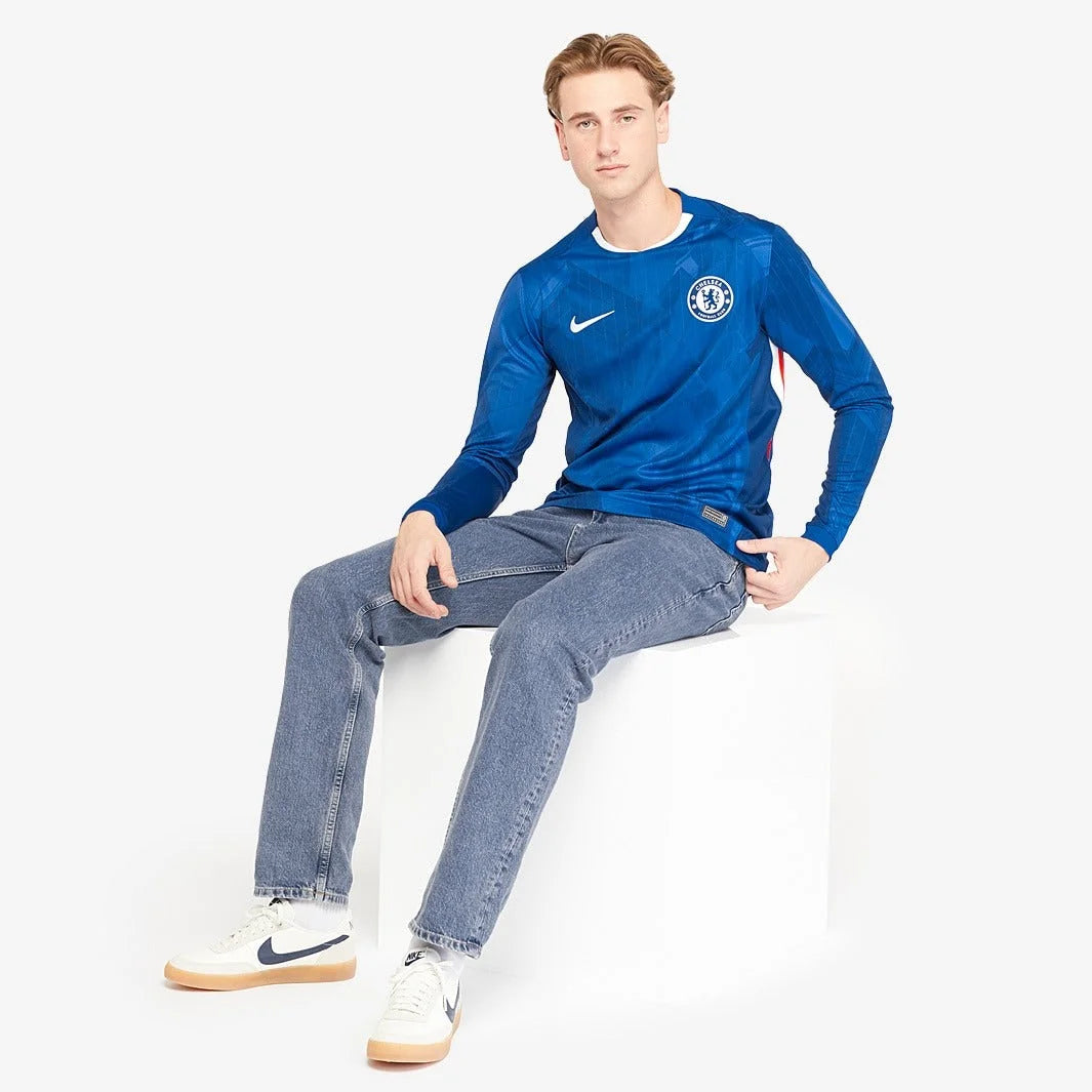 Jersey Nike Chelsea 2025/26 Home Long Sleeve Fan Version