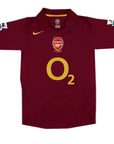 Retro Jersey Arsenal 2005/06 Home Cesc Fabregas 