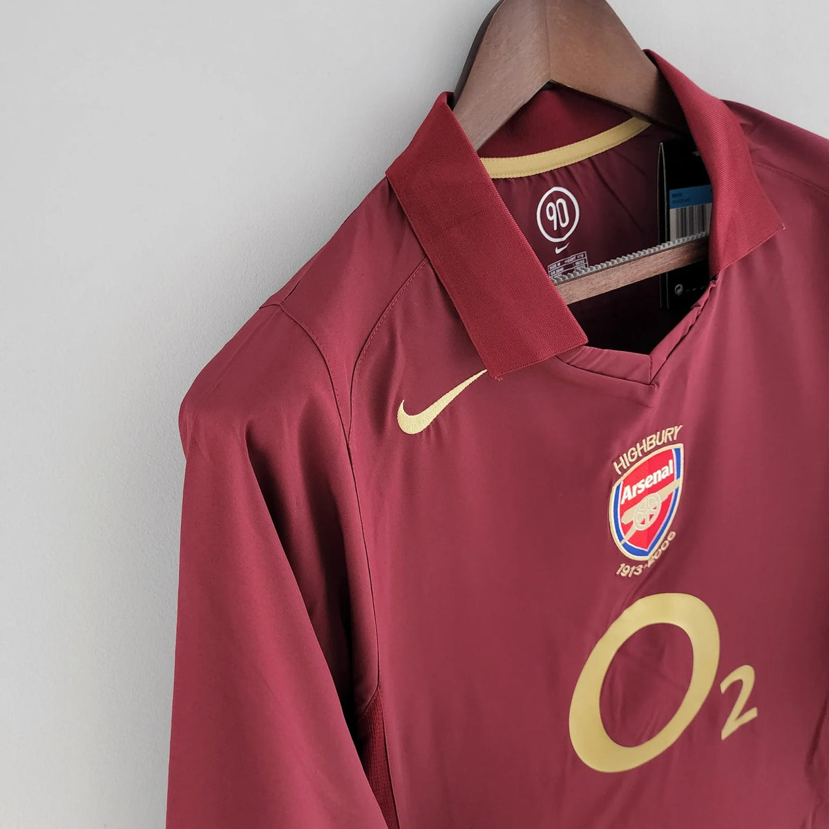Long Sleeve Jersey Arsenal 2005/06 Nike – Bordo
