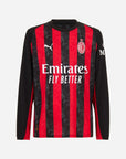 Jersey AC Milan Long Sleeve 2025/26 Home – Fan Version