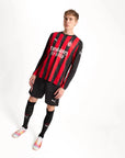 Jersey AC Milan Long Sleeve 2025/26 Home – Fan Version