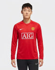 Retro Jersey Manchester United 2007/08 Home Long Sleeve