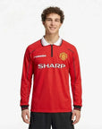 Retro Jersey Manchester United 1998/99 Home Long Sleeve