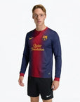 Retro Jersey Barcelona 2012/13 Home Long Sleeve