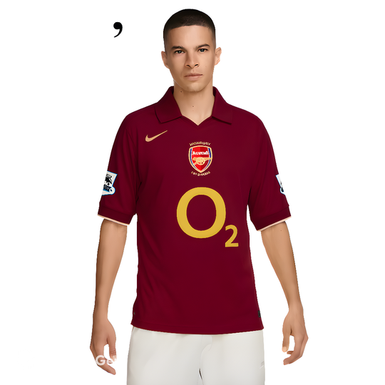 Retro Jersey Arsenal 2005/06 Home Henry 