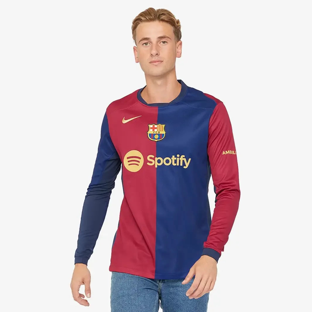 Long Sleeve Jersey Nike FC Barcelona 2024/25 Fan Version