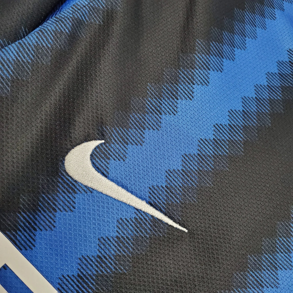 Long Sleeve Jersey Inter Milan Home 2010/11 Nike – Blue &amp; Black