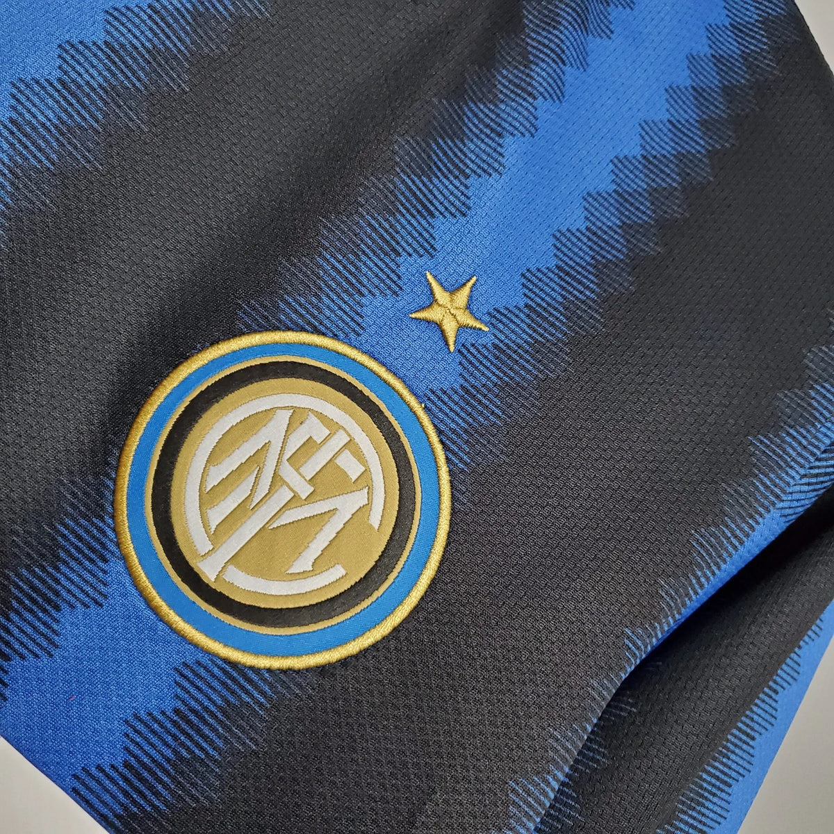 Long Sleeve Jersey Inter Milan Home 2010/11 Nike – Blue &amp; Black