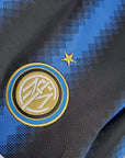 Long Sleeve Jersey Inter Milan Home 2010/11 Nike – Blue & Black