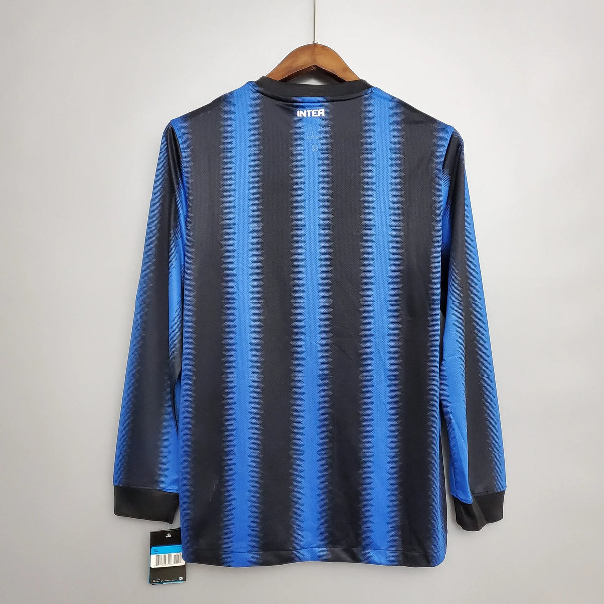 Long Sleeve Jersey Inter Milan Home 2010/11 Nike – Blue &amp; Black