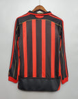 Long Sleeve Jersey Milan 2006/07 Adidas – Black & Red