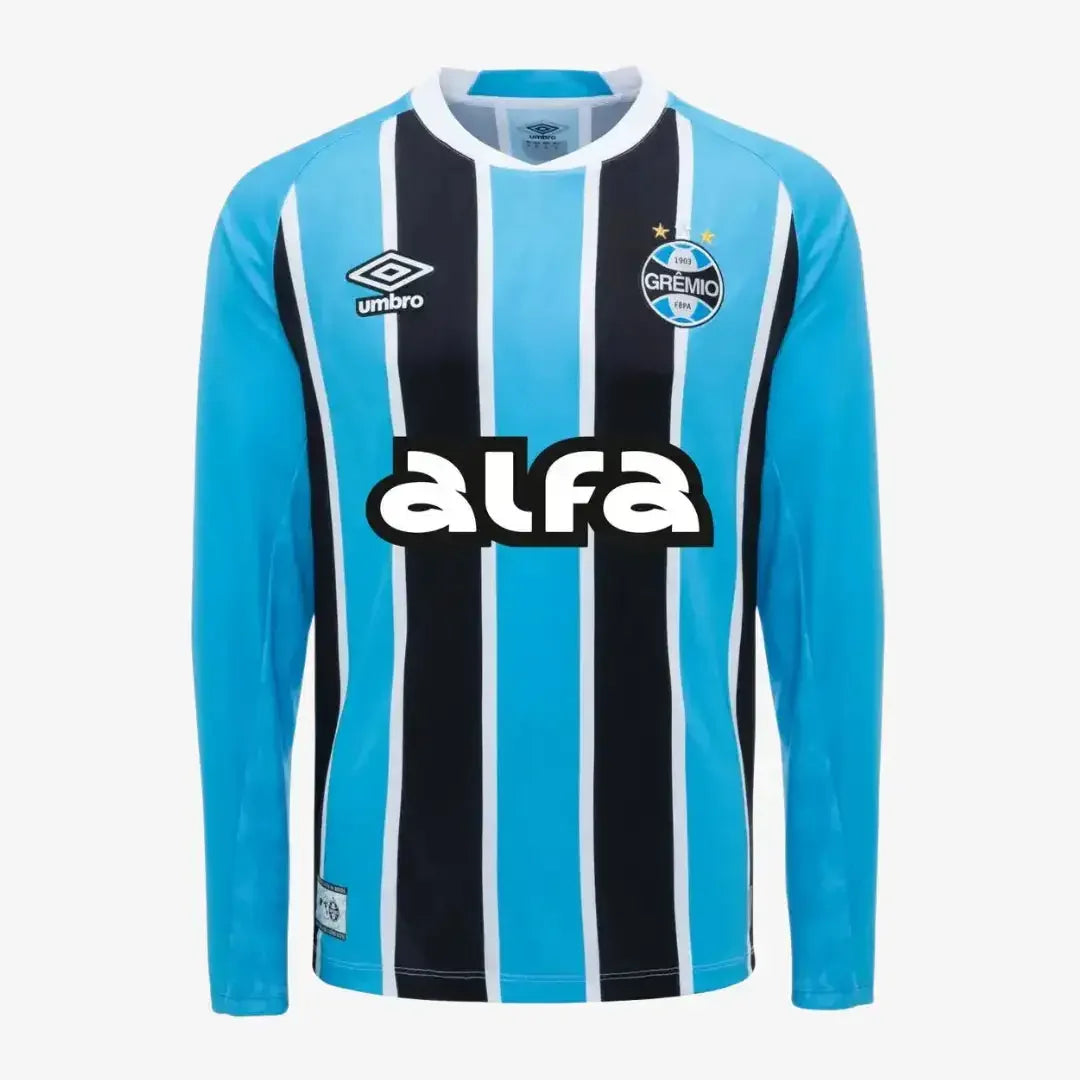 Jersey Umbro Grêmio 2025/26 Home Long Sleeve