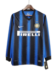 Long Sleeve Jersey Inter Milan Home 2010/11 Nike – Blue & Black