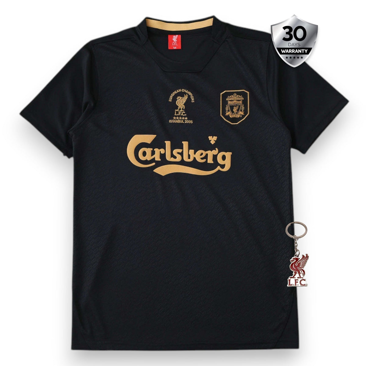 Retro Jersey Liverpool 2005 European Champions