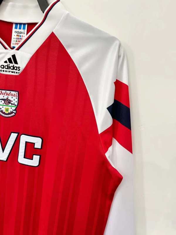 Retro Jersey Arsenal 1992/94 Home Long Sleeve Remake