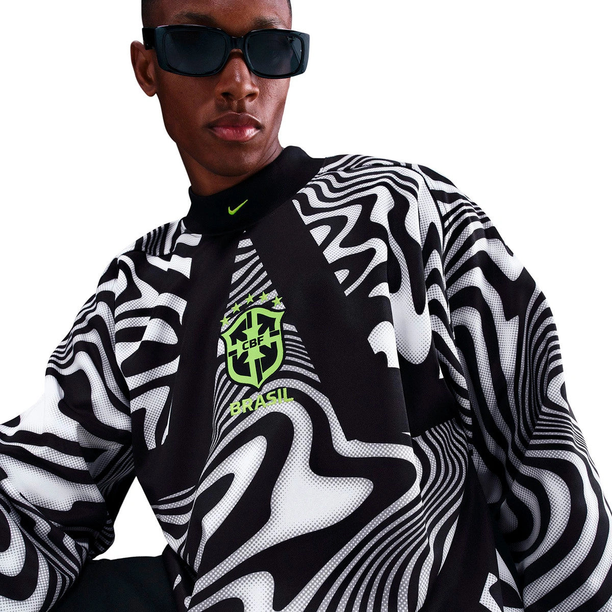 Jersey Brazil Goalkeeper Long Sleeve 2026/27 Fan Version Nike
