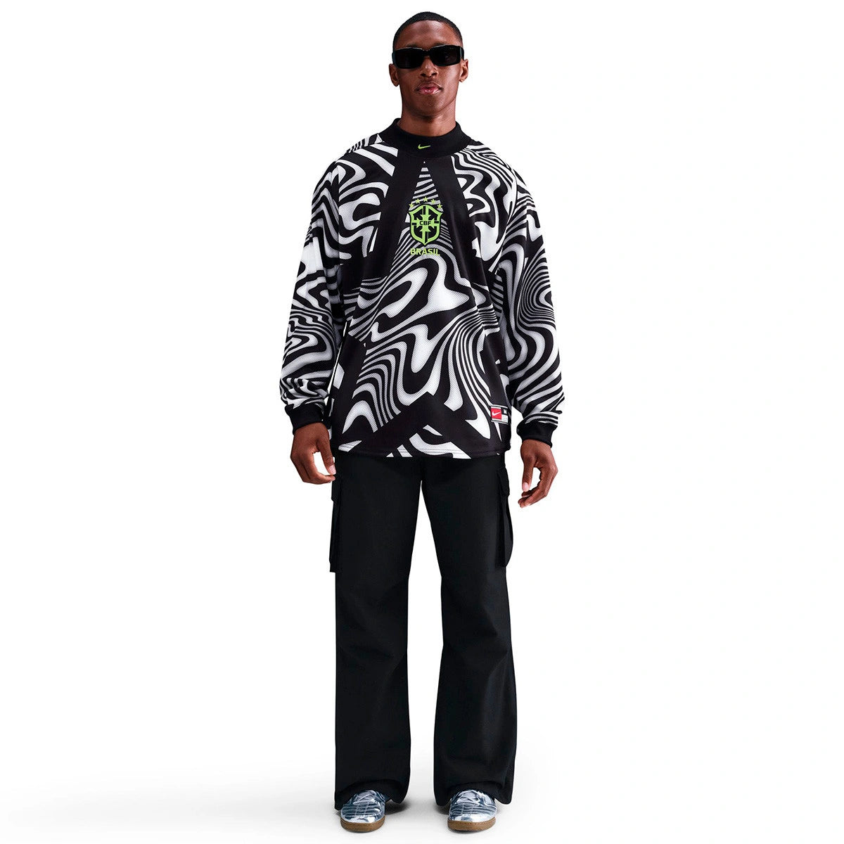 Jersey Brazil Goalkeeper Long Sleeve 2026/27 Fan Version Nike