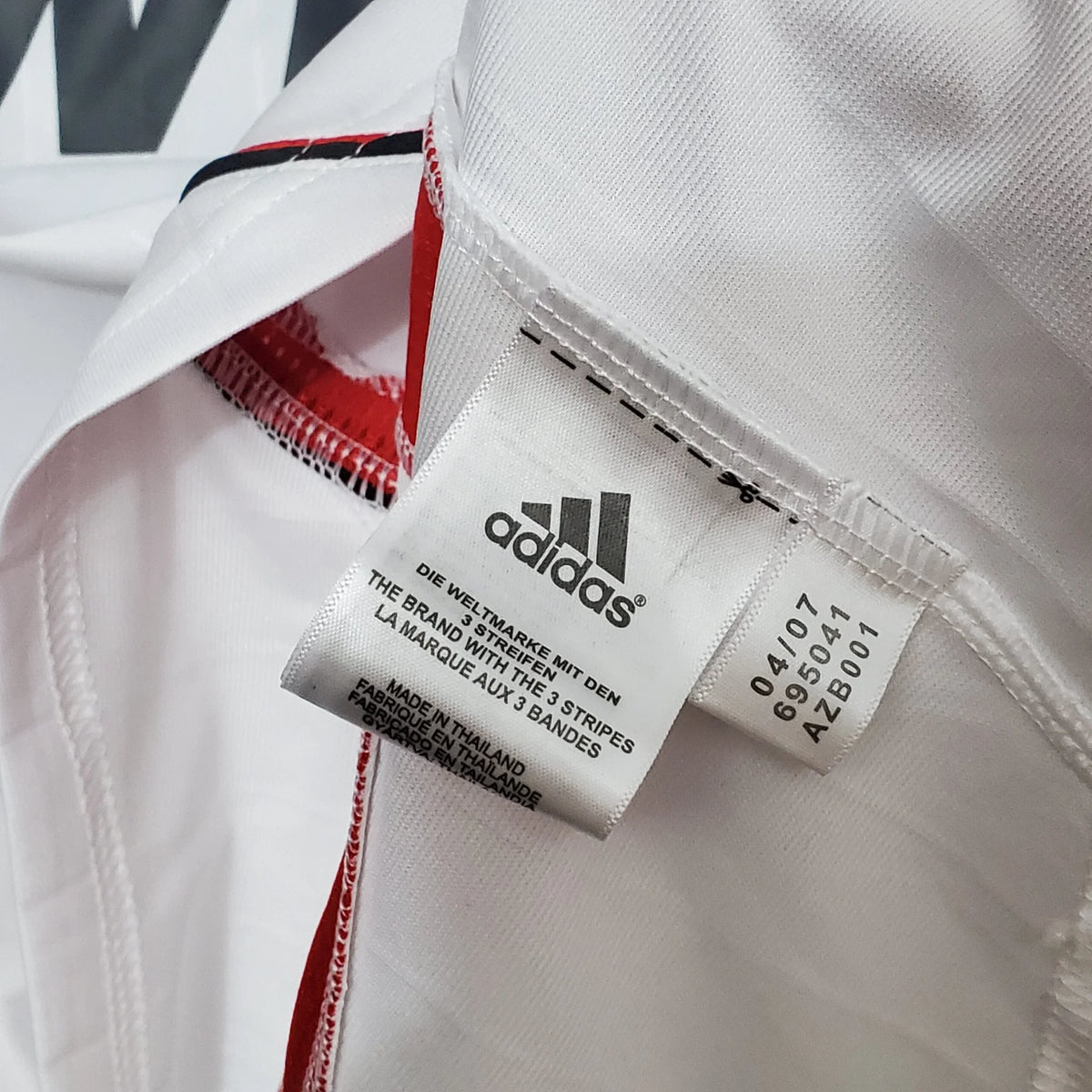 Long Sleeve Jersey Milan Champions League 2006/07 Adidas – White