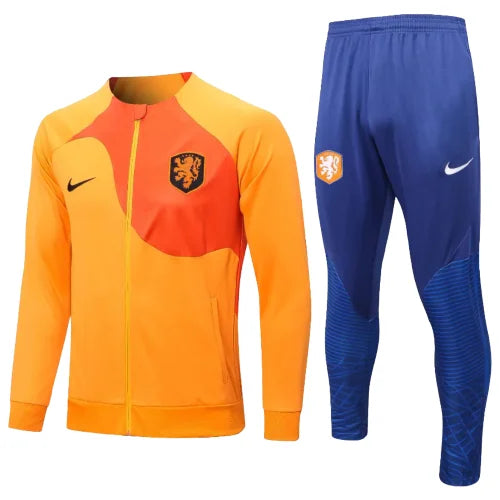 Travel Tracksuit Netherlands – Laranja &amp; Blue