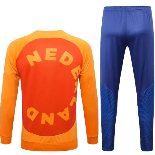 Travel Tracksuit Netherlands – Laranja &amp; Blue