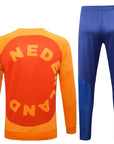 Travel Tracksuit Netherlands – Laranja & Blue