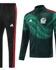Travel Tracksuit Mexico – Green & Dark Green