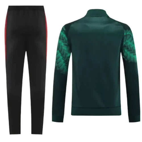 Travel Tracksuit Mexico – Green &amp; Dark Green