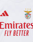 Benfica 2025/26 White Away Jersey
