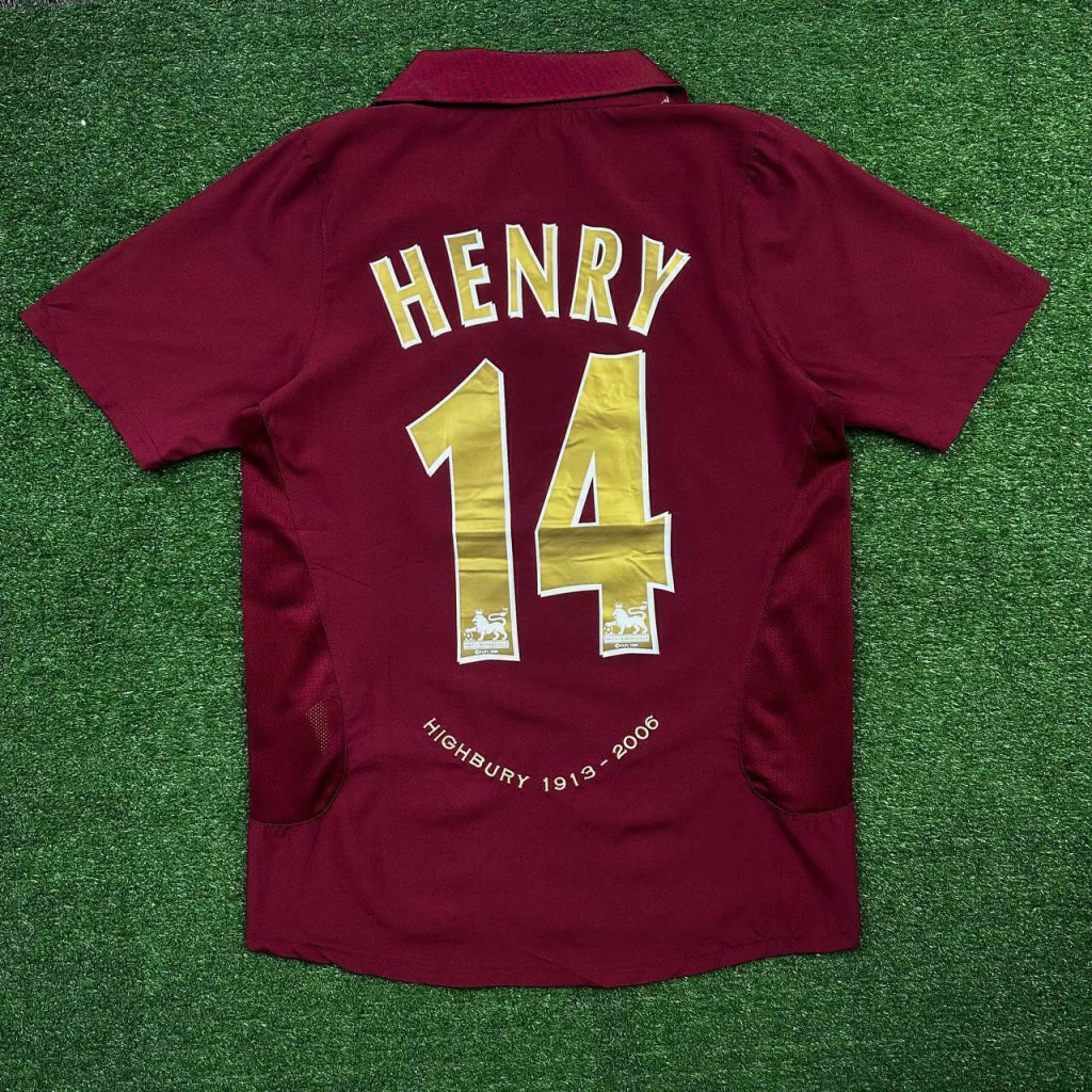 Retro Jersey Arsenal 2005/06 Home Henry 