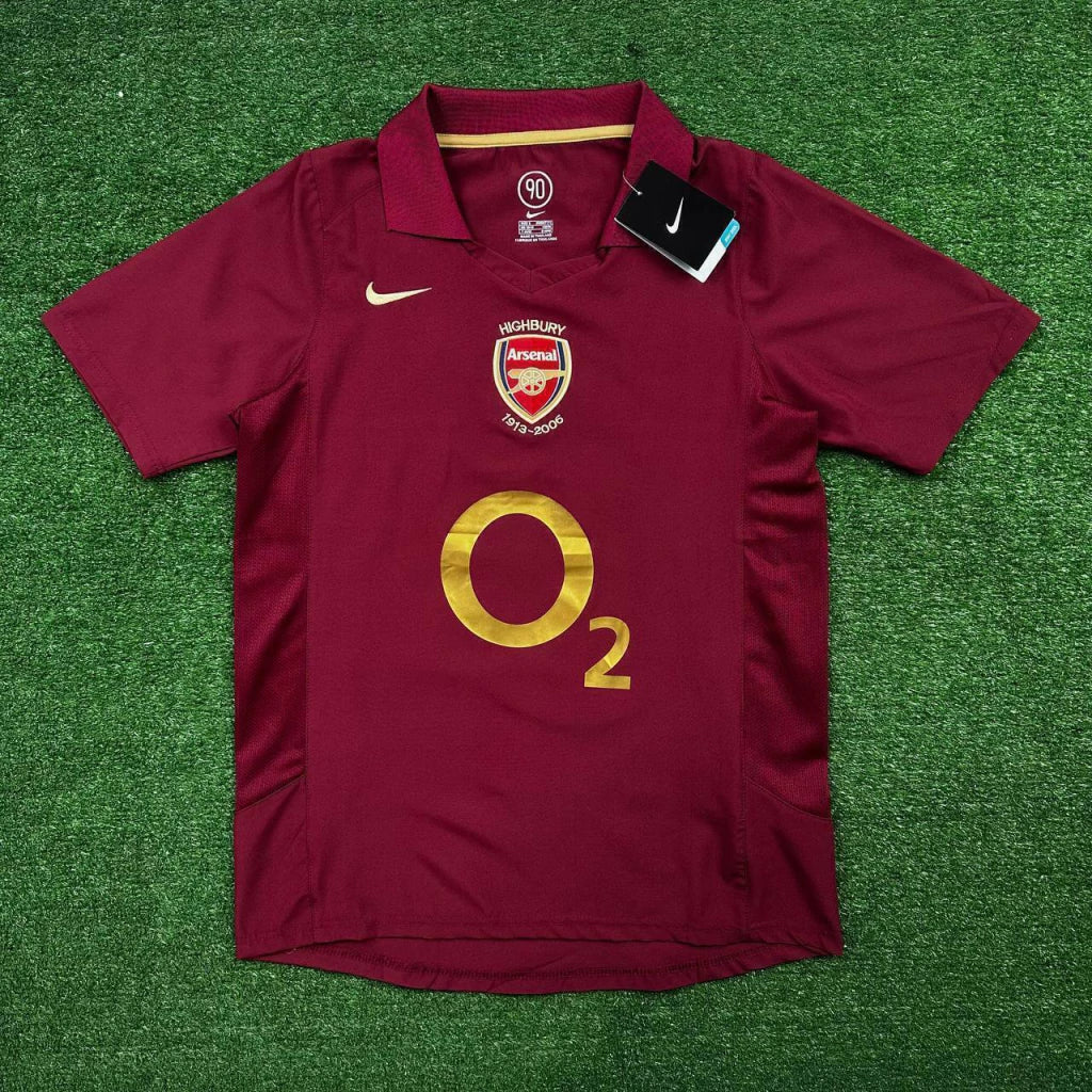 Retro Jersey Arsenal 2005/06 Home Henry 