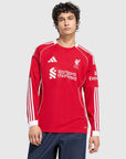 Jersey adidas Liverpool 2025/26 Home Long Sleeve