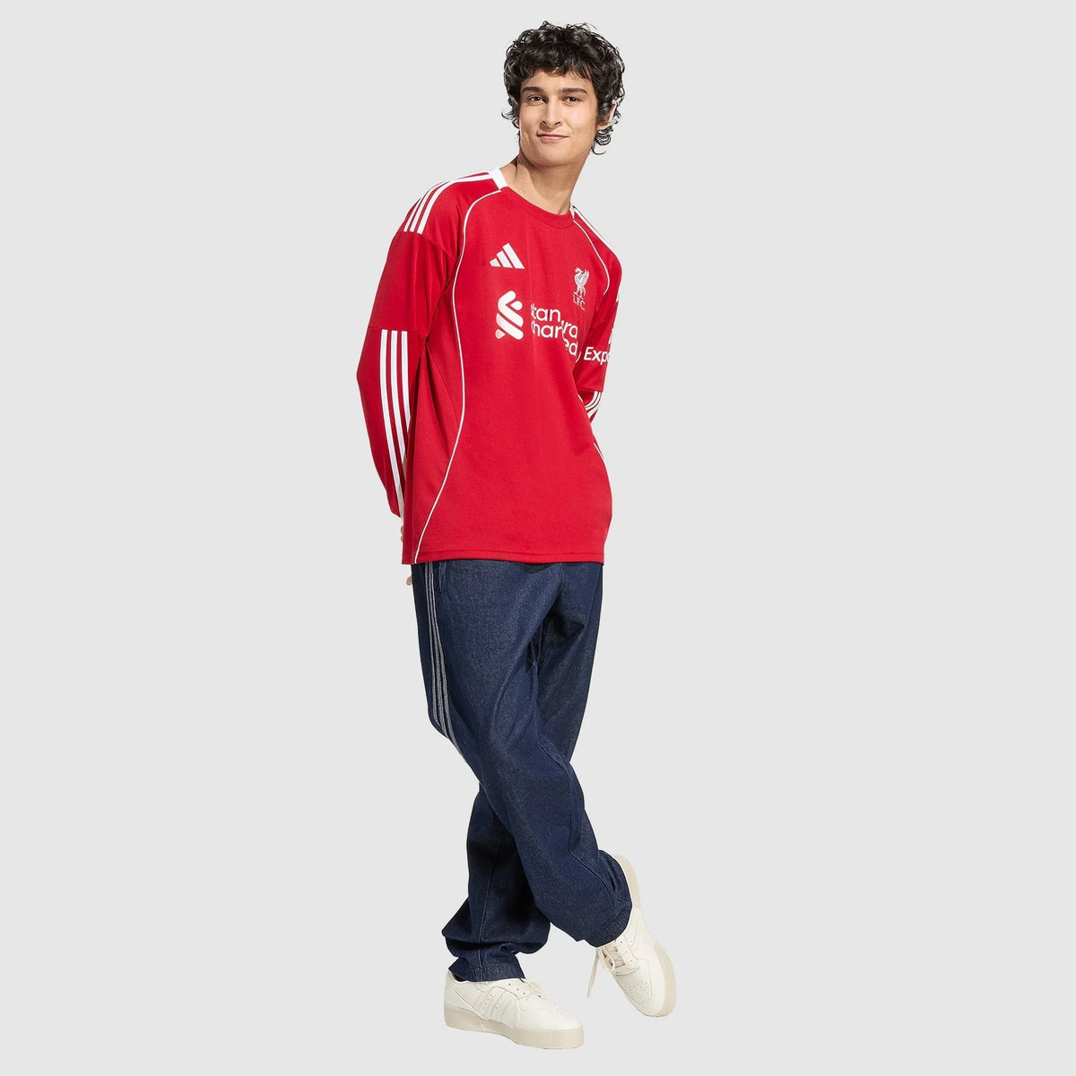 Jersey adidas Liverpool 2025/26 Home Long Sleeve