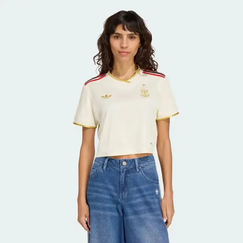 Women's Jersey Adidas Flamengo 2025/26 Third Cropped