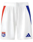 2024-2025 Olympique Lyon Home Shorts (White)