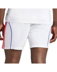 2025-2026 Olympique Lyon Home Shorts (White)