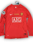 Retro Jersey Manchester United 2007/08 Home Long Sleeve